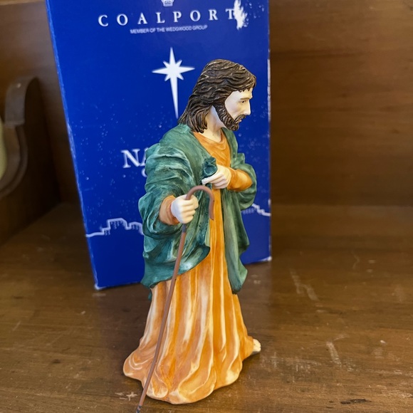 Coalport 1996 Wedgwood The Nativity Collection, Joseph Figurine In Original Box - Picture 5 of 11
